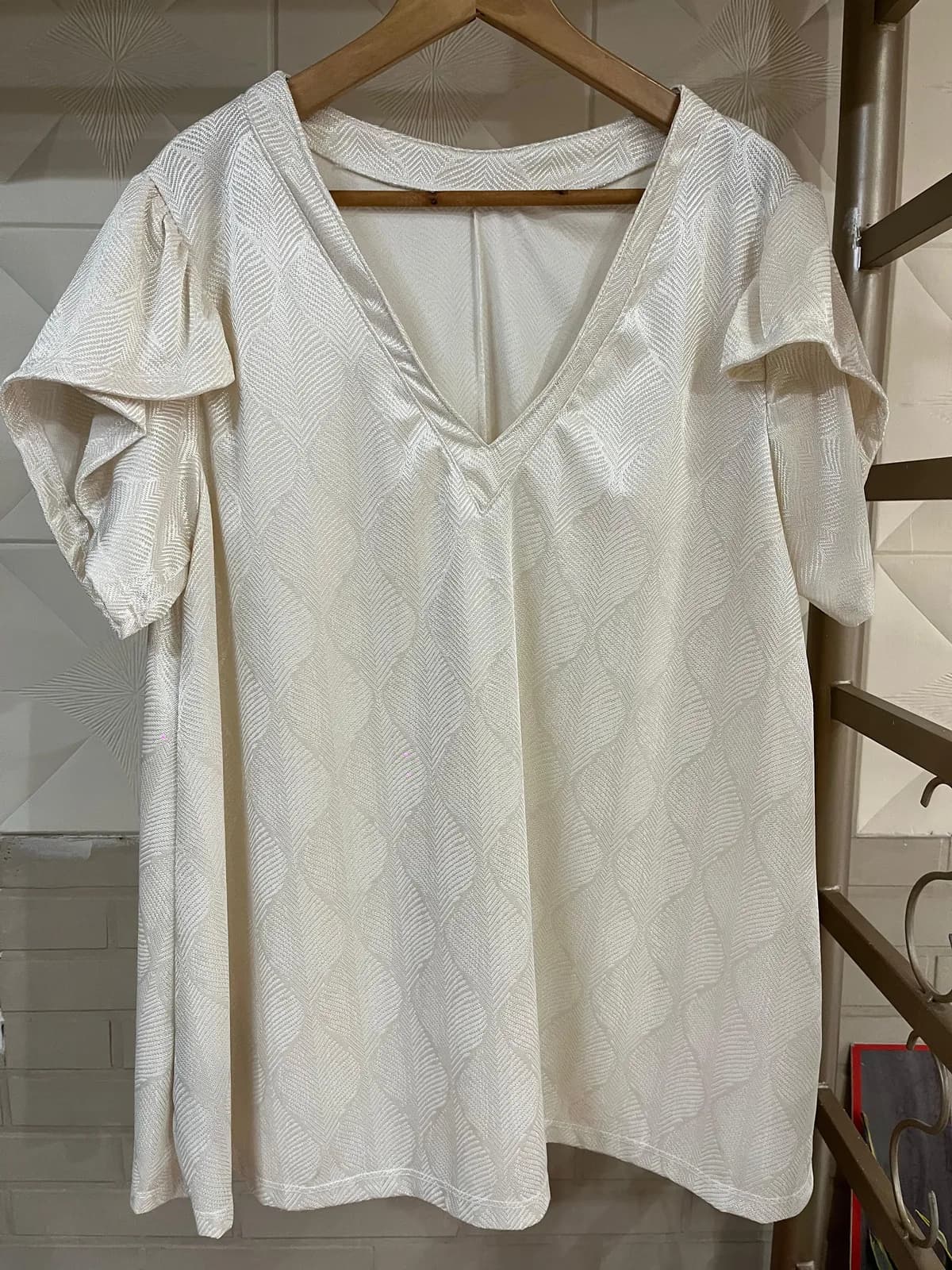 Blusa con trama